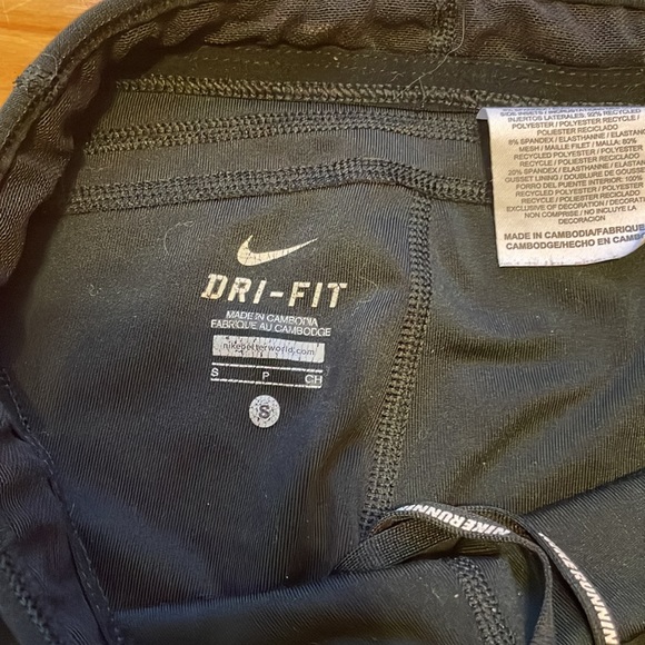 Nike size s black athletic pants - Picture 3 of 3